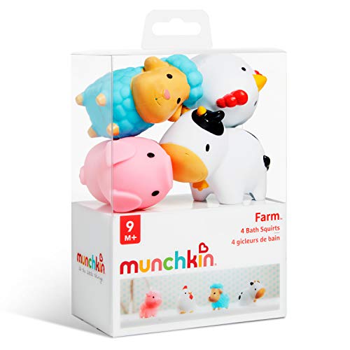 Munchkin® Farm™ Animal Squirts Baby Bath Toy, 4 Pack