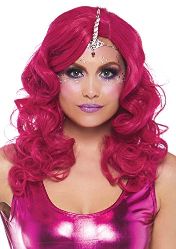 Leg Avenue 2153-02722 Silver Unicorn Horn Head Piece, O/S, Silver
