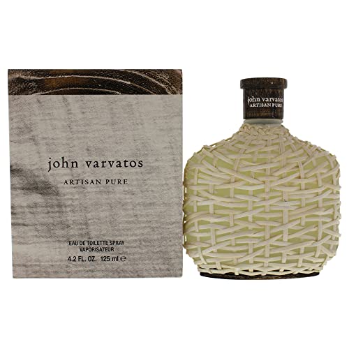 Men's Cologne by John Varvatos, Artisan Pure, 4.2 Fl Oz Eau de Toilette EDT Spray