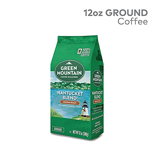 Green Mountain Coffee Roasters Nantucket Blend, Ground Coffee, Medium Roast, Bagged 12 oz