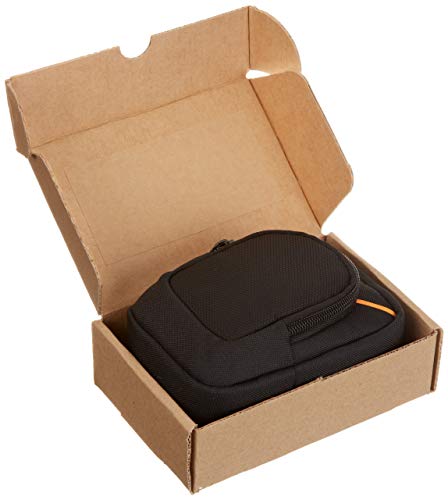 Amazon Basics Large Point and Shoot Camera Case - 6 x 4 x 2 Inches, Black