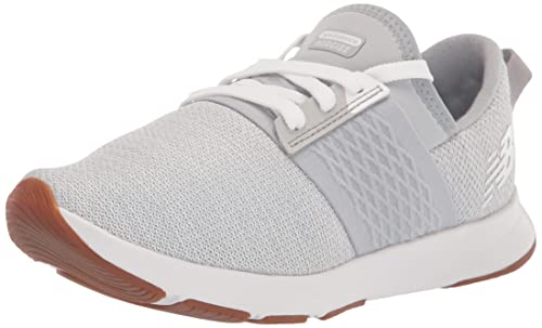 New Balance Women's Dynasoft Nergize V3 Cross Trainer, Heather Grey/White, 6