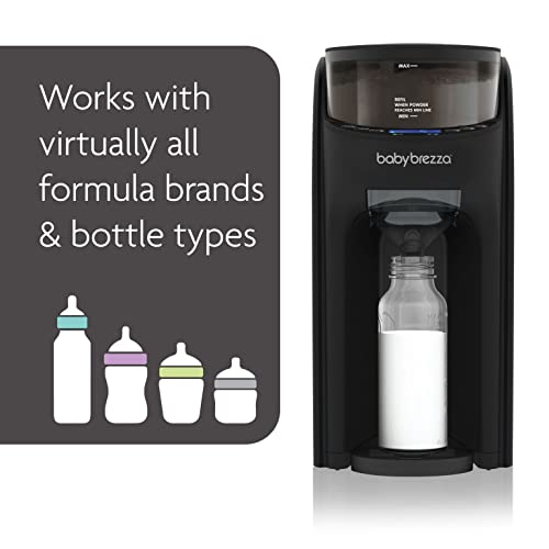 Baby Brezza Formula Pro Advanced WiFi Formula Dispenser Machine - Automatically Mix a Warm Formula Bottle Instantly - Easily Make Bottle with Automatic Powder Blending.