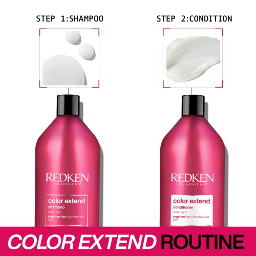 Redken Color Extend Conditioner, Detangles and Smooths Hair While Protecting Color From Fading , 33.8 Fl Oz