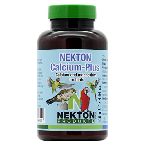Nekton Calcium Plus - Calcium with Magnesium and Vitamins, White, 140g/5 oz