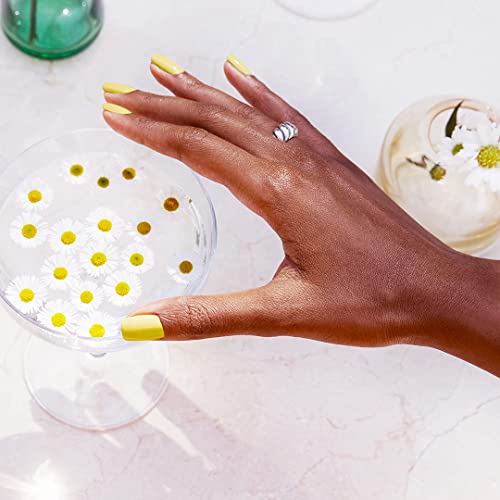 OPI Nature Strong Vegan Nail Polish, Make My Daisy, Yellow Nail Polish, Natural Origin, Cruelty-Free Nail Lacquer, 0.5 fl oz.