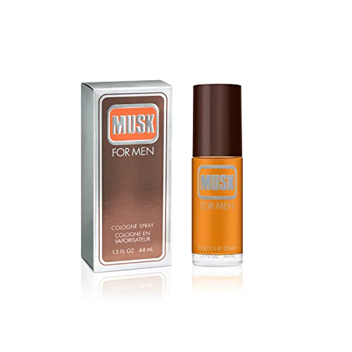 Wild Musk Eau de Cologne Spray, Vegan Formula, Perfume, Warm Spicy Scent, 1.5oz