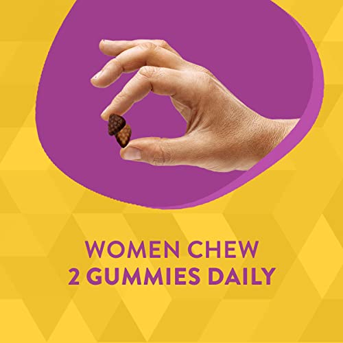 Nature’s Way Alive! Women’s 50+ Gummy Multivitamins, Vitamins and Minerals, Supports Whole Body Wellness*, Vegetarian, Mixed Berry Flavored, 150 Gummies