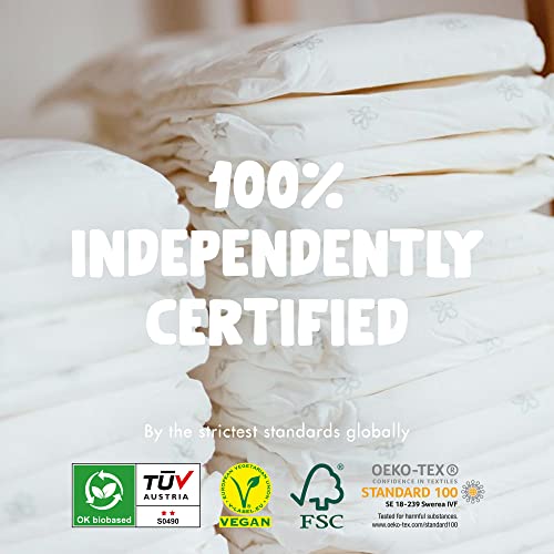 Eco by Naty Baby Diapers - Plant-Based Eco-Friendly Diapers, Great for Baby Sensitive Skin and Helps Prevent Leaking (Size 5, 80 Count)