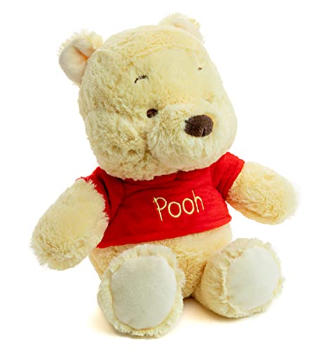 KIDS PREFERRED Disney Baby Winnie the Pooh and Friends Stuffed Animal with Jingle and Crinkle, Pooh 12”, Standard