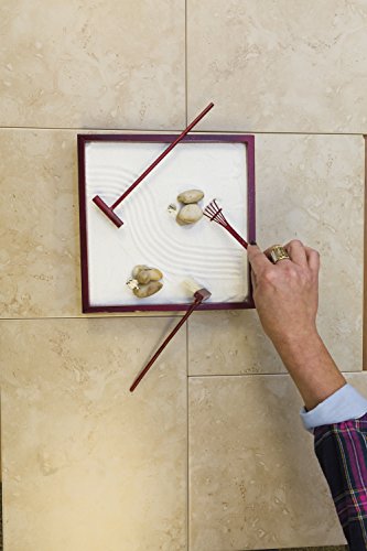Toysmith, Deluxe Zen Garden, Desk Accessory