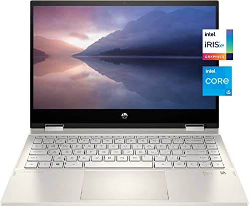 HP Pavilion 2-in-1 Convertible Laptop, 14-inch FHD Touchscreen, Intel Core i5-1135G7, Fingerprint Reader, Bang and Olufsen Dual Speakers, Windows 11 (16GB RAM | 1TB PCIe SSD)