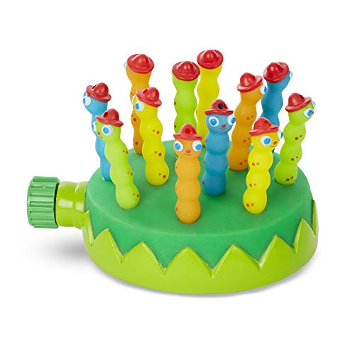 Melissa and Doug Sunny Patch Splash Patrol Sprinkler Toy With Hose Attachment