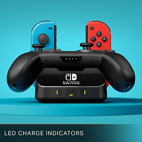 PowerA Controller Charging Base for Nintendo Switch, Black, Wireless Controller charging, Charge, rechargeable battery, Nintendo Switch, Joy-Con Charging, PowerA Wireless Charging