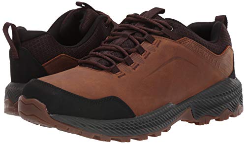 11.5 US Merrell mens Forestbound Hiking Shoe, Merrell Tan