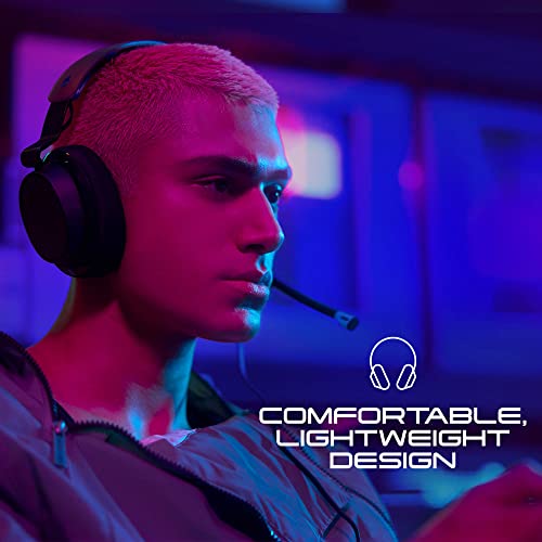 Skullcandy SLYR Pro Wired Over-Ear Gaming Headset/Soft Earpads/Clear Voice Smart Mic/Works with Playstation, PS5, Xbox, Xbox Series X, Nintendo Switch, Mobile, VR, and PC/Kids or Adult - Blue