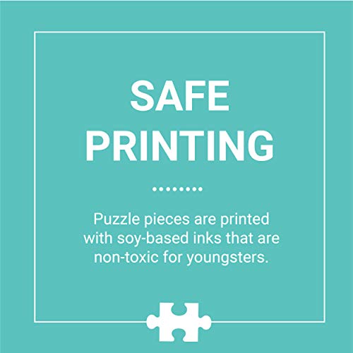 Mudpuppy Unicorns Pouch Puzzle, 12 Extra-Thick Pieces, 14”x11” – Great for Kids Age 2+ – Perfect for Travel – Helps Develop Hand-Eye Coordination - Packaged in Secure, Reusable Pouch