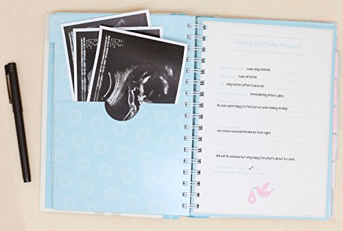Pearhead My Pregnancy Journal, Pregnancy Book, Capture Every Precious Moment of Your Pregnancy, Gift for New Mom