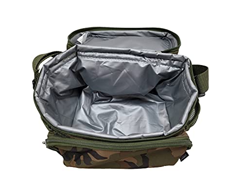 Everest Cooler/Lunch Pattern Bag, Woodland Camo, One Size,CB6P-CAMO