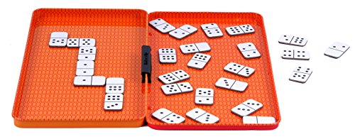 Magnetic Travel Dominoes Game - Car Games , Airplane Games and Quiet Games