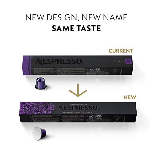 Nespresso Capsules OriginalLine, Ispirazione Variety Pack, Medium and Dark Roast Espresso Coffee, 50 Count Espresso Coffee Pods, Brews 1.35 Ounce (ORIGINALLINE ONLY)