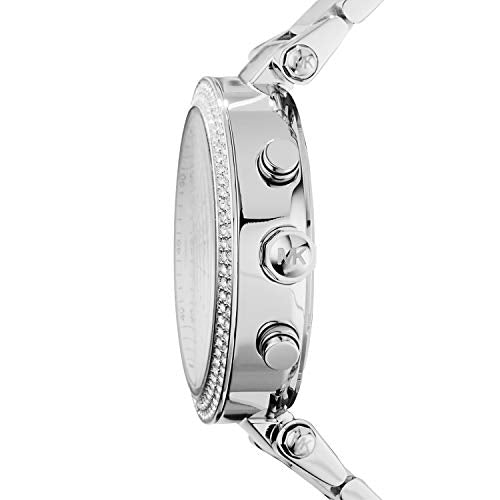 Michael Kors Women's Parker Silver-Tone Watch MK5353