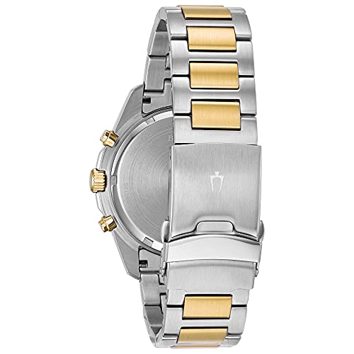 Bulova Men's 98B230 Marine Star Chronograph Japanese Quartz Two Tone Watch