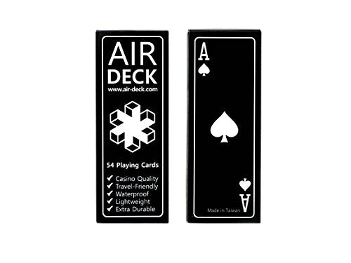 Air Deck Travel Playing Cards - Black