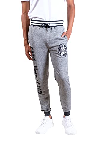 Ultra Game NBA Men's Soft Fleece Active Jogger Sweatpants