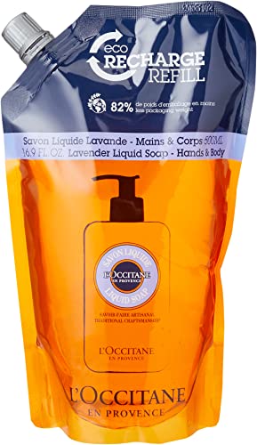 L'Occitane Shea Butter Liquid Hand Soap Refill, 16.9 Fl Oz