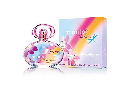 Salvatore Ferragamo Incanto Shine Eau De Toilette Spray 3oz/ 100 Ml for Women By 3fl Oz