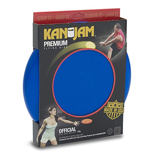 Kan Jam Premium 11' Flying Disc; Kan Jam Premium Frisbee for Outdoor Games, Official KanJam Discflect Disc; Multiple Colors
