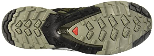 Salomon XA PRO 3D v8 Trail Running Shoes for Men, Grape Leaf/Peat/Shadow, 8