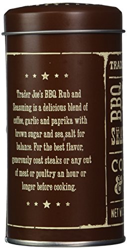 Trader Joe's BBQ Rub and Seasoning with Coffee and Garlic
