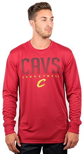 Ultra Game -NBA Men's Active Long Sleeve Pullover T-Shirt XX-Large