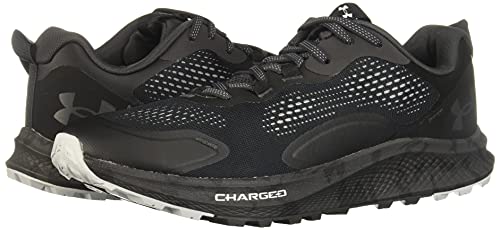 Under Armour Men's Charged Bandit 2 Running Shoe, Black (001)/Jet Gray, 12.5
