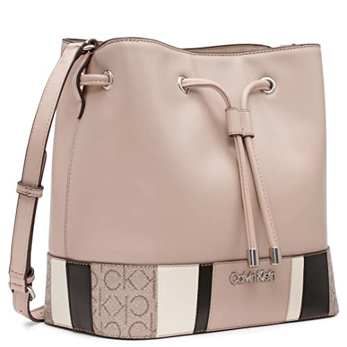 Calvin Klein Gabrianna Novelty Bucket Shoulder Bag, Goat Multi Pieced