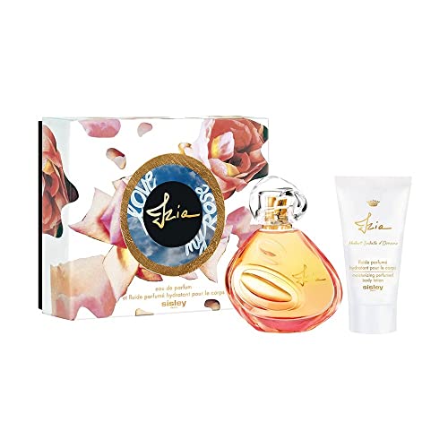 Sisley Izia for Women 2 Piece Gift Set (1.7 Ounce Eau de Parfum Spray + 1.7 Ounce Moisturizing Perfumed Body Lotion)