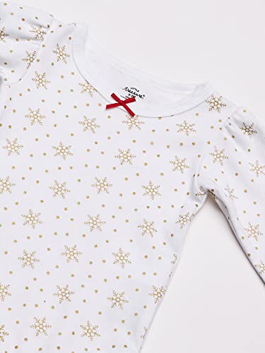 Little Treasure Unisex Baby Cotton Bodysuits, Christmas Necklace, 18-24 Months