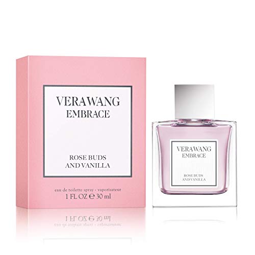 Vera Wang Embrace Eau de Toilette Spray for Women, Rose Buds and Vanilla, 1 Fl Oz (Pack of 1)
