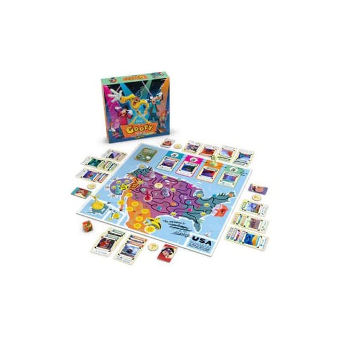 Funko Disney A Goofy Movie Kids Board Game Ages 7 and Up 2-4 Players