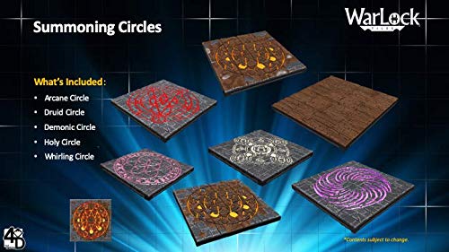 WarLock Dungeon Tiles: Summoning Circles | WizKids 4D
