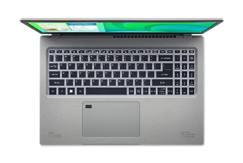 Acer Aspire Vero AV15-51-5155 Green PC | 15.6' FHD IPS 100% sRGB Display | 11th Gen Intel Core i5-1155G7 | Intel Iris Xe Graphics | 8GB DDR4 | 256GB SSD | Wi-Fi 6 | PCR Materials | Windows 11 Home