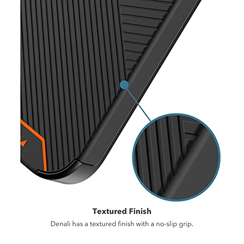 Gear4 ZAGG Denali Case - Ultimate Impact Protection with D3O Reinforced Backplate and Frame - for Apple iPhone 13 Mini - Black (702008211)