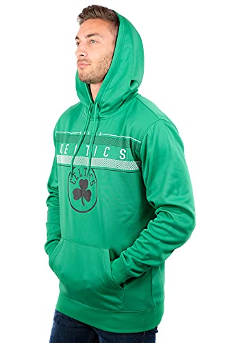 Ultra Game NBA Men's Fleece Midtown Pullover Sweatshirt, Medium