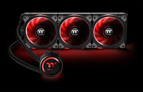 Thermaltake Floe 360mm, 16.8 Million Color Software Enabled (TT RGB Plus/Alexa/Razer Chroma), AMD (AM5/AM4)/Intel (LGA 2066/1200), AIO CPU Liquid Cooler CL-W158-PL12SW-A