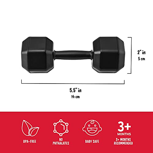 Genuine Fred Buff Baby Dumbbell Baby Rattle