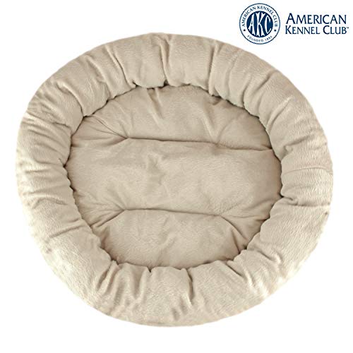 AKC Casablanca Round Solid Pet Bed
