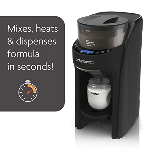 Baby Brezza Formula Pro Advanced WiFi Formula Dispenser Machine - Automatically Mix a Warm Formula Bottle Instantly - Easily Make Bottle with Automatic Powder Blending.