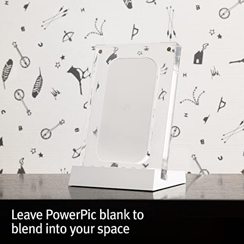 Twelve South PowerPic mod | Multi-Position Wireless 10W Qi Charger for iPhone/Wireless Charging Smart Phones and AirPods Pro (White)